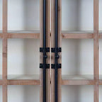 Meuble Mural Décoratif de Ferme en Bois Hutchins 76,2 x 16,5 x 71,1 cm Blanc/Marron - Kate & Laurel All Things Decor : Aucun assemblage requis
