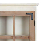 Meuble Mural Décoratif de Ferme en Bois Hutchins 76,2 x 16,5 x 71,1 cm Blanc/Marron - Kate & Laurel All Things Decor : Aucun assemblage requis