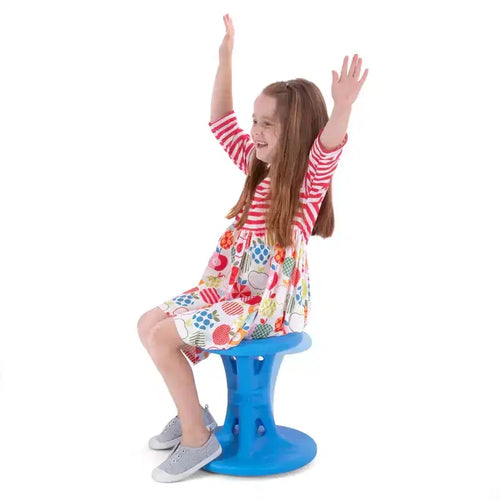 Chaise pour enfants Wiggle 14 po, bleue