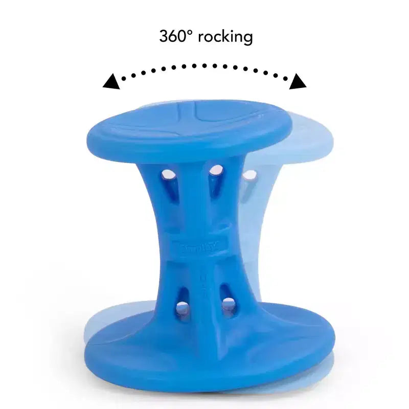 Chaise pour enfants Wiggle 14 po, bleue