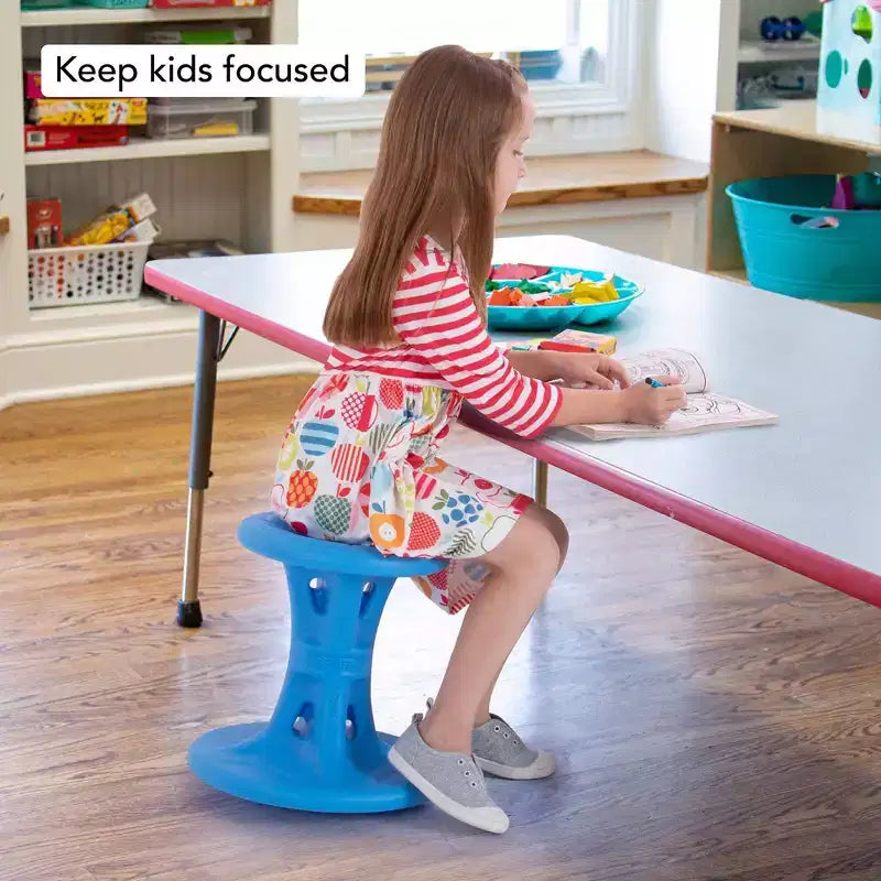 Chaise pour enfants Wiggle 14 po, bleue