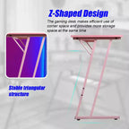 Bureau de jeu en forme de L de 50 pouces, bureau d'ordinateur, bureau de travail avec grand support d'écran, bureau d'angle pour PC, pour bureau à domicile