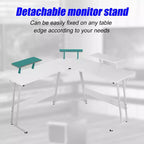 Bureau de jeu en forme de L de 50 pouces, bureau d'ordinateur, bureau de travail avec grand support d'écran, bureau d'angle pour PC, pour bureau à domicile