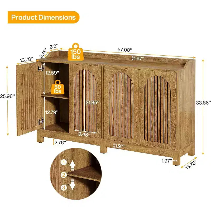 Meuble de rangement de cuisine