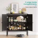 Armoire de rangement en rotin, buffet, console en bois avec étagère de rangement, buffet pour couloir, entrée, salon