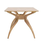 Table à manger rectangulaire en bois moderne Salli Mid Century