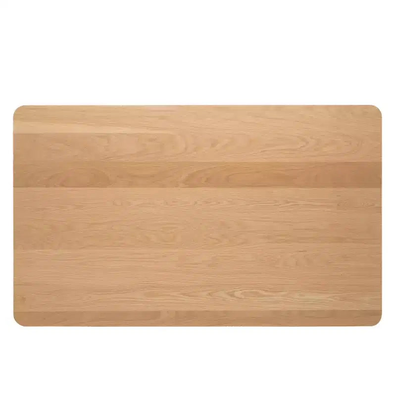 Table à manger rectangulaire en bois moderne Salli Mid Century