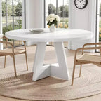 Table de ferme ronde de 47 pouces