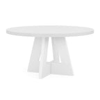 Table de ferme ronde de 47 pouces