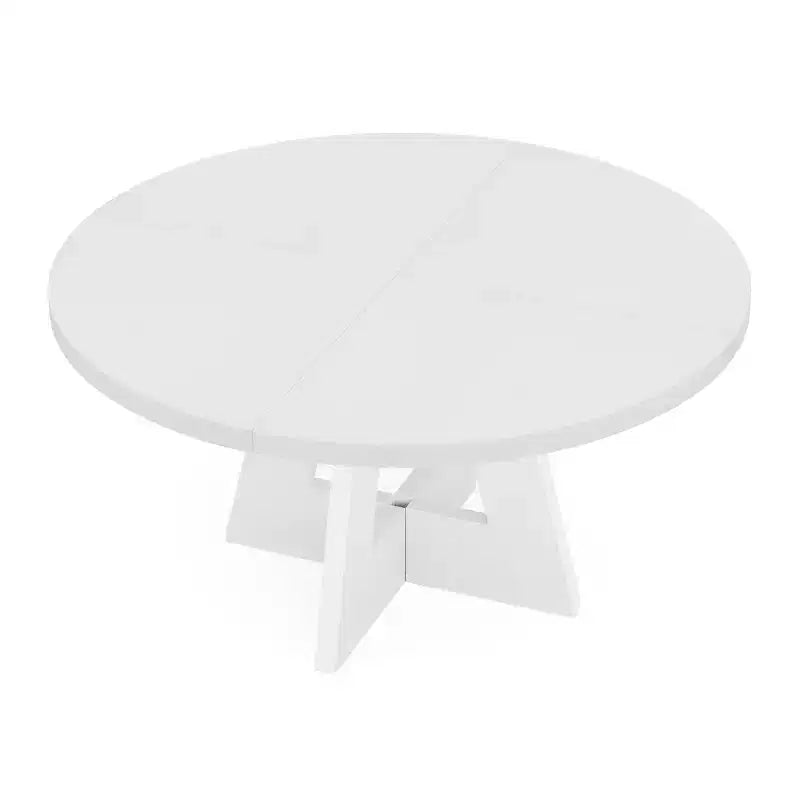 Table de ferme ronde de 47 pouces