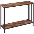 Console étroite pour entrée, Table basse de style industriel