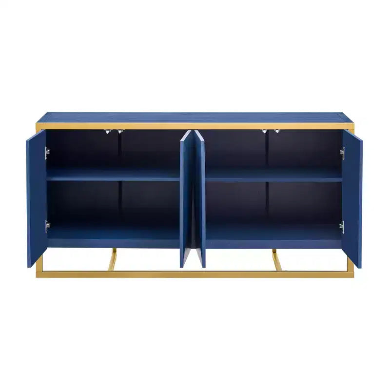 Buffet moderne, meuble de rangement avec portes à fermeture douce
