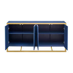 Buffet moderne, meuble de rangement avec portes à fermeture douce
