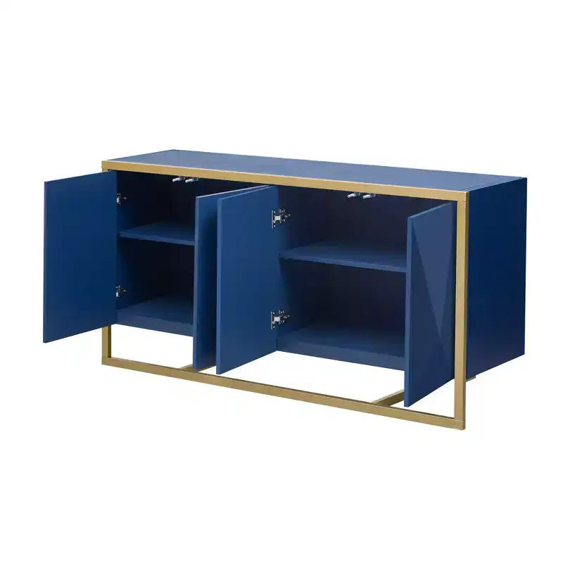 Buffet moderne, meuble de rangement avec portes à fermeture douce