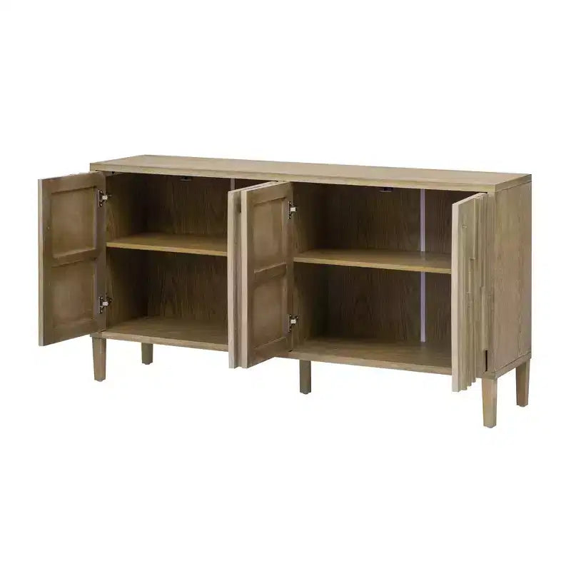 Buffet moderne, meuble de rangement avec portes à fermeture douce