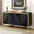 Buffet moderne, meuble de rangement avec portes à fermeture douce