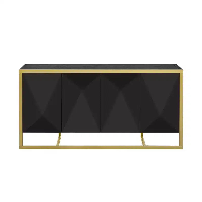 Buffet moderne, meuble de rangement avec portes à fermeture douce