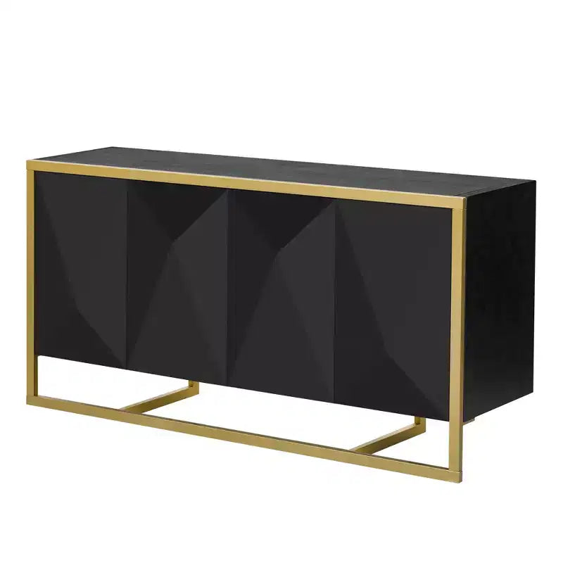Buffet moderne, meuble de rangement avec portes à fermeture douce