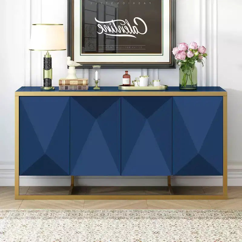 Buffet moderne, meuble de rangement avec portes à fermeture douce