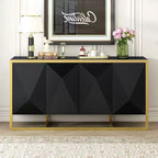 Buffet moderne, meuble de rangement avec portes à fermeture douce