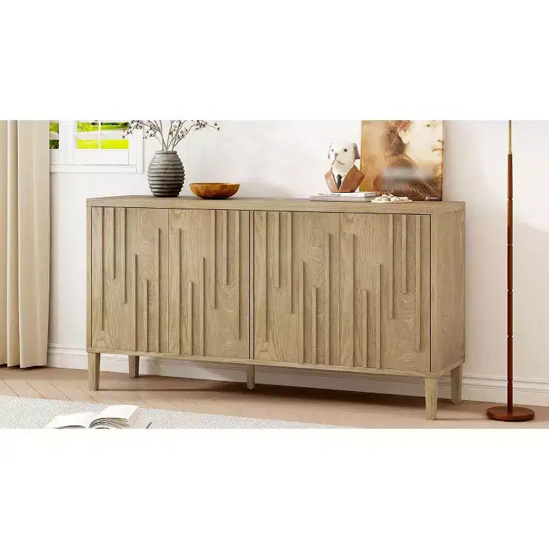 Buffet moderne, meuble de rangement avec portes à fermeture douce