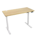 Bureau électrique compact assis-debout avec plateau de 48 pouces