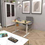 Bureau électrique compact assis-debout avec plateau de 48 pouces