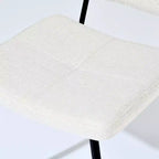 Chaises de salle à manger tapissées Pomona, lot de 4