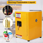 Armoire pour produits inflammables, Armoire de sécurité en acier galvanisé, Armoire de stockage de liquides inflammables ignifuge et étanche