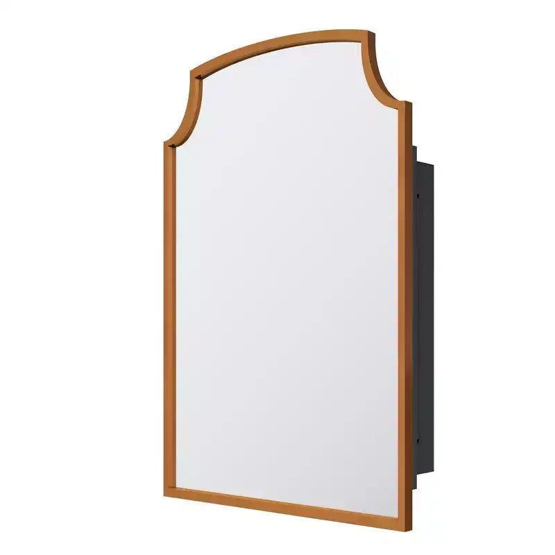 Armoire à pharmacie de salle de bain dorée de style rustique 29,9 H x 19,7 W