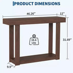 Table basse Hamela avec plateau en verre