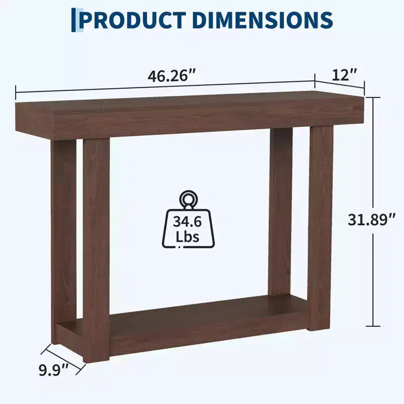 Table basse Hamela avec plateau en verre