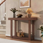 Table basse Hamela avec plateau en verre