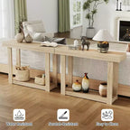 Table basse Hamela avec plateau en verre
