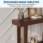 Table basse Hamela avec plateau en verre
