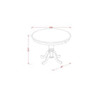 Table d'appoint de bout de canapé de ferme C, meuble d'appoint avec plateau tressé en rotin