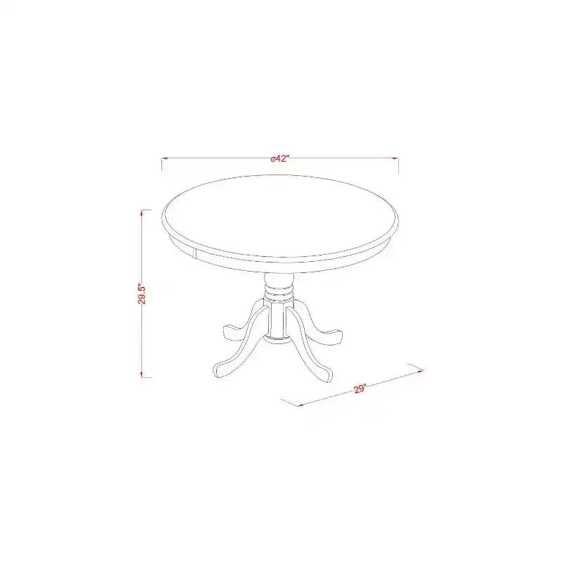 Miroir Mural Rond Argent Antique de 22 po