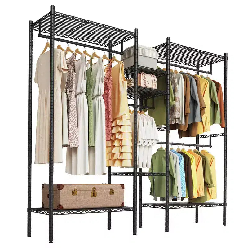 Portant à vêtements robuste, Portants à vêtements pour suspendre les vêtements, Portants à vêtements autoportants