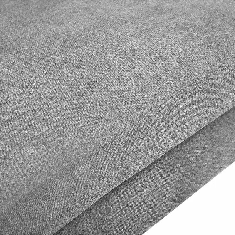 Canapé sectionnel modulaire en forme de U 109, 4 places, convertible, confortable avec accoudoirs, facile à assembler pour salon ou chambre à coucher.