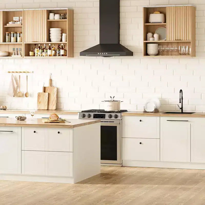 Meuble haut cannelé avec porte coulissante, plateau en faux marbre et étagère réglable, armoire à pharmacie incurvée pour salle de bain ou buanderie