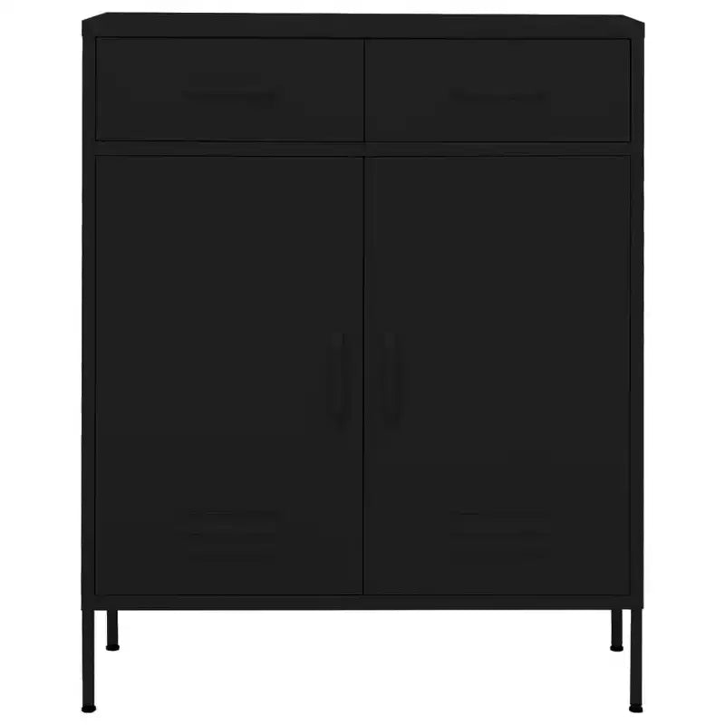 Meuble de rangement Acier Vert Olive 80 x 35 x 101,5 cm