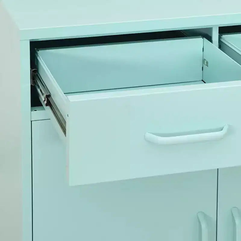 Meuble de rangement Acier Vert Olive 80 x 35 x 101,5 cm