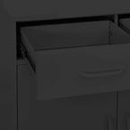 Meuble de rangement Acier Vert Olive 80 x 35 x 101,5 cm