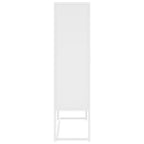 Meuble de rangement, buffet pour entrée, chambre ou bureau, en acier