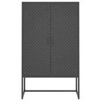 Meuble de rangement, buffet pour entrée, chambre ou bureau, en acier