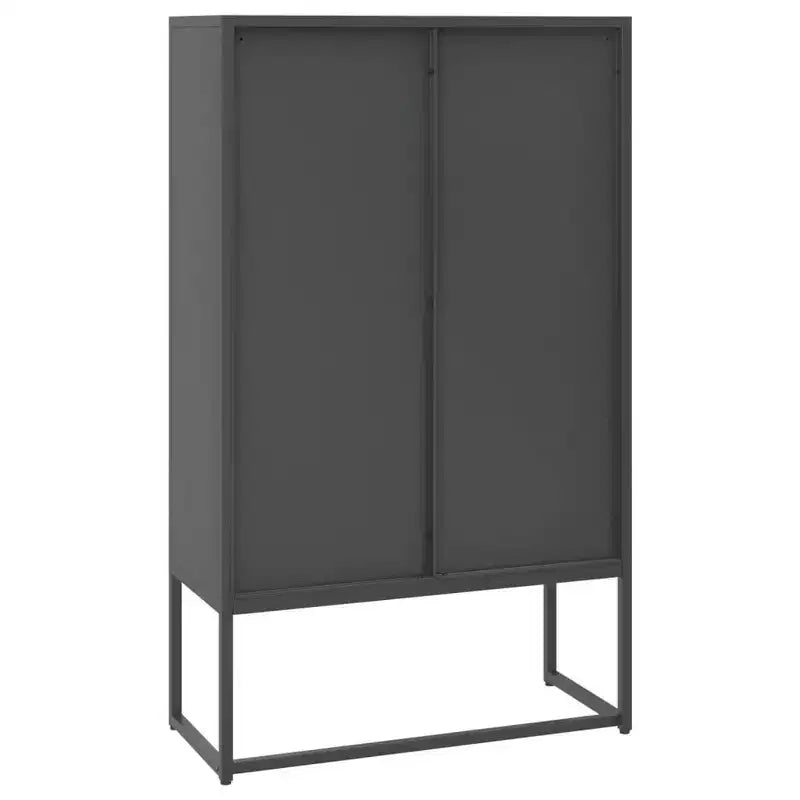 Meuble de rangement, buffet pour entrée, chambre ou bureau, en acier