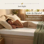 Matelas de remplacement pour canapé-lit en mousse à mémoire de forme 4" avec housse lavable, certifié CertiPUR-US