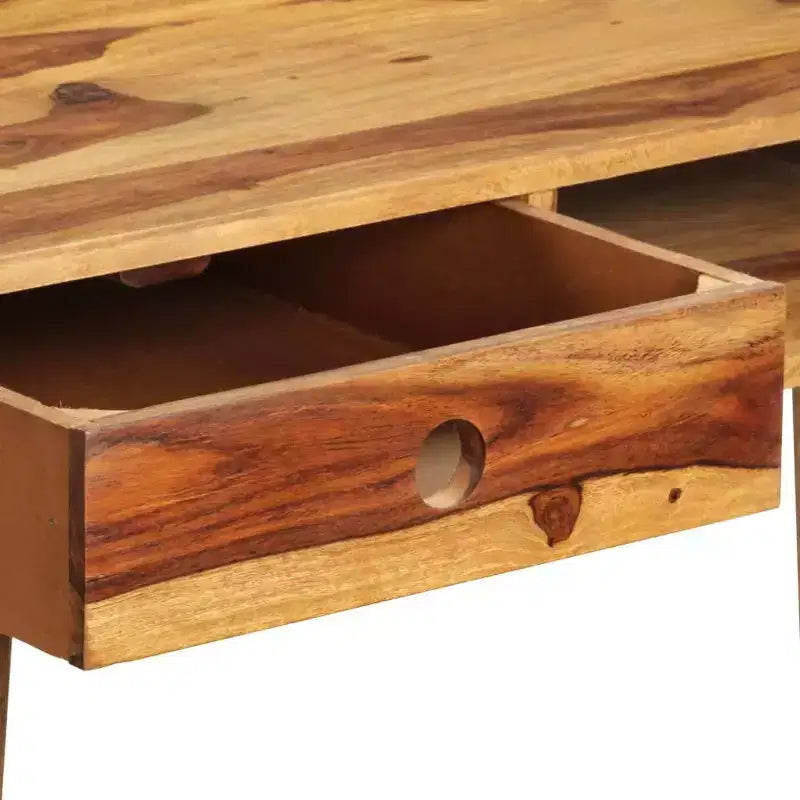 Bureau 43,3x21,7x29,9 Bois d'acacia massif