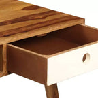 Bureau 43,3x21,7x29,9 Bois d'acacia massif