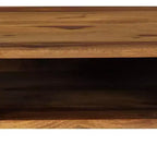 Bureau 43,3x21,7x29,9 Bois d'acacia massif